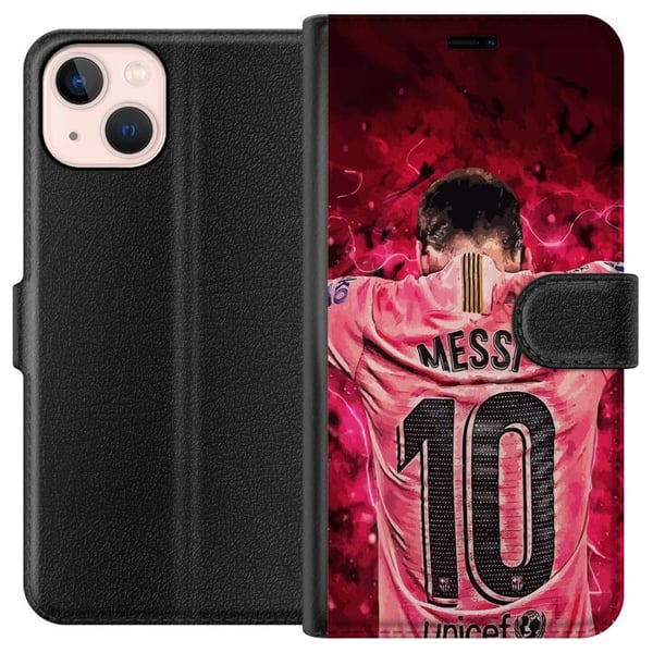 Yhteensopiva Lompakkokotelo Apple iPhone 13 Messi Yhteensopiva Lompakkokotelo Apple iPhone 13 Messi