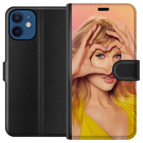 Kompatibelt Lommeboketui til Apple iPhone 12 Taylor Swift Kompatibelt Lommeboketui til Apple iPhone 12 Taylor Swift