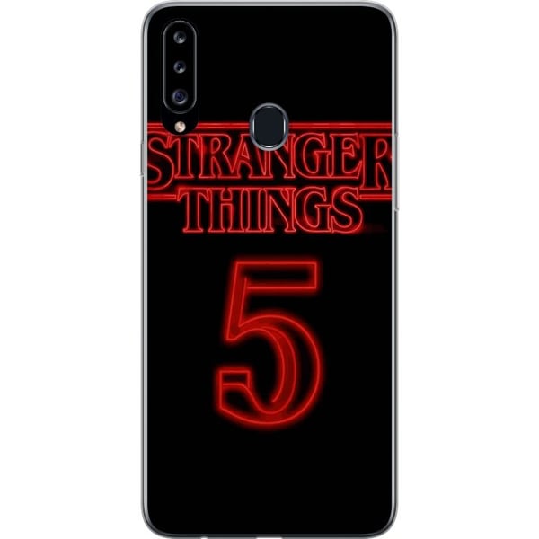 Kompatibelt Mobilskal till Samsung Galaxy A20s Stranger Things 5