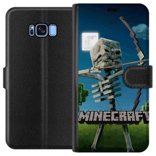 Kompatibelt Plånboksfodral till Samsung Galaxy S8 A Minecraft Movie Kompatibelt Plånboksfodral till Samsung Galaxy S8 A Minecraft Movie