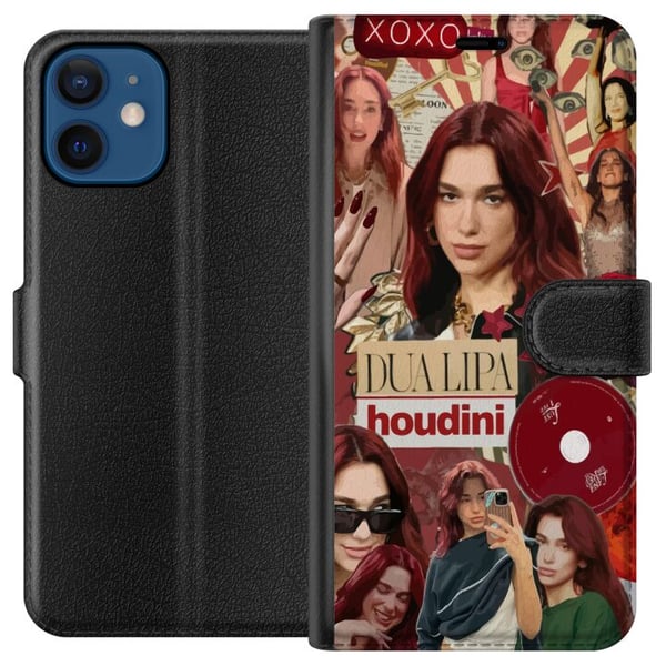 Kompatibelt Lommeboketui til Apple iPhone 12 Dua Lipa – Fashion & Style Edit
