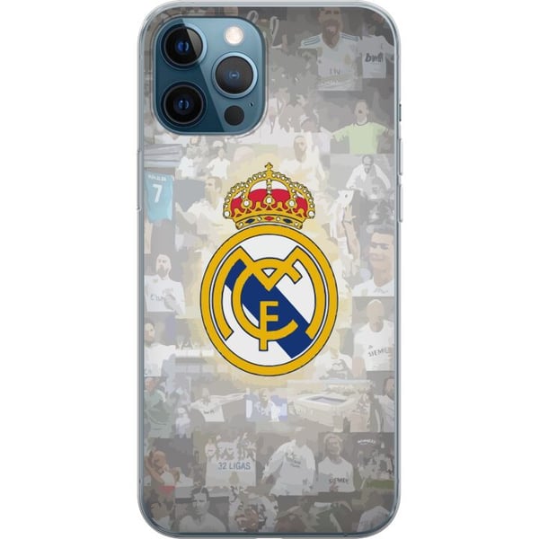 Kompatibel Mobilcover til Apple iPhone 12 Pro Real Madrid Kompatibel Mobilcover til Apple iPhone 12 Pro Real Madrid