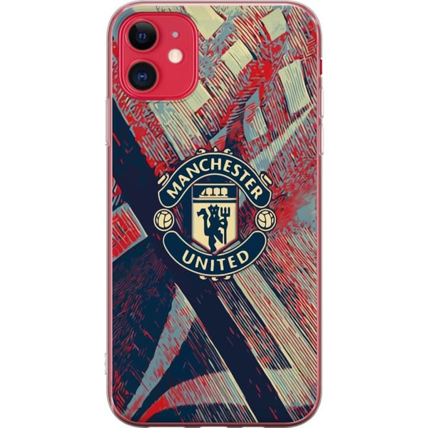 Kompatibelt Mobildeksel til Apple iPhone 11 Manchester United FC