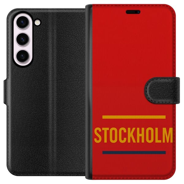 Kompatibel Tegnebogsetui til Samsung Galaxy S23+ Stockholm – Hockey