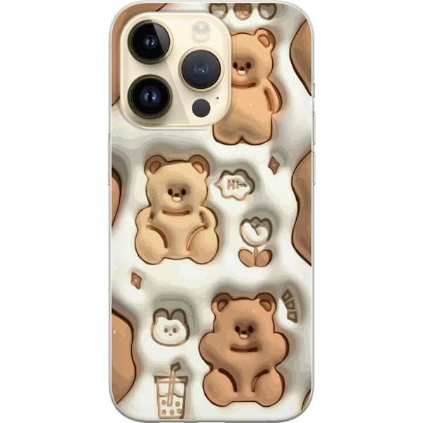 Yhteensopiva Puhelinkuori Apple iPhone 14 Pro Kuplivat Karhut Yhteensopiva Puhelinkuori Apple iPhone 14 Pro Kuplivat Karhut