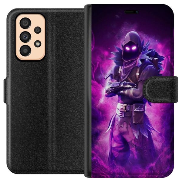 Yhteensopiva Lompakkokotelo Samsung Galaxy A33 5G Fortnite Korppi