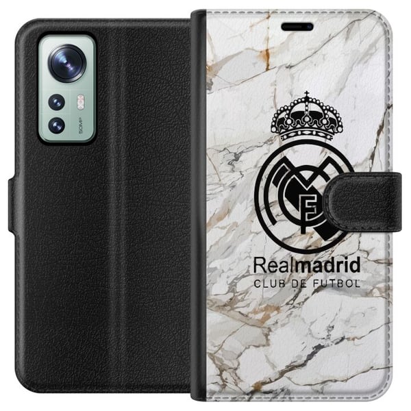 Kompatibelt Plånboksfodral till Xiaomi 12 Real Madrid