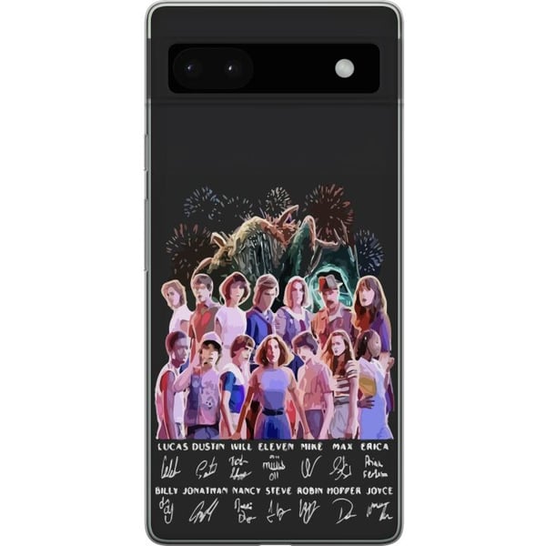 Yhteensopiva Puhelinkuori Google Pixel 6a Vieras asioita 2024