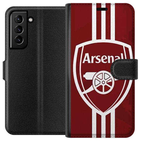 Yhteensopiva Lompakkokotelo Samsung Galaxy S21+ 5G Arsenal Yhteensopiva Lompakkokotelo Samsung Galaxy S21+ 5G Arsenal