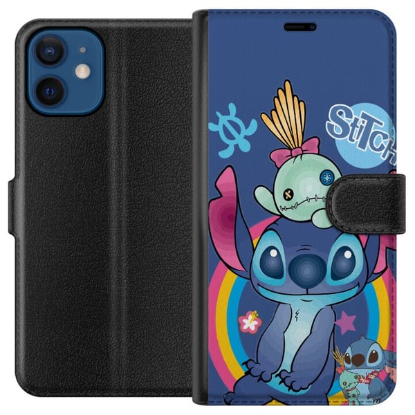 Yhteensopiva Lompakkokotelo Apple iPhone 12 mini Stitch ja ystävä