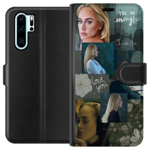 Yhteensopiva Lompakkokotelo Huawei P30 Pro Adele