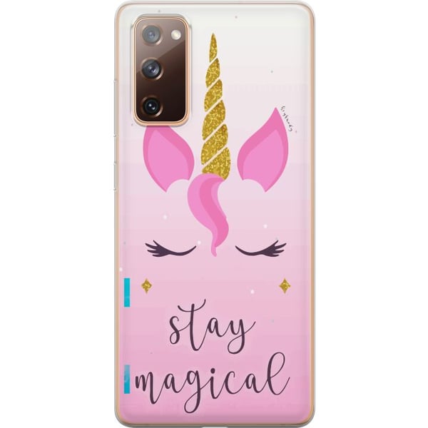 Kompatibelt Mobildeksel til Samsung Galaxy S20 FE Unicornsikt