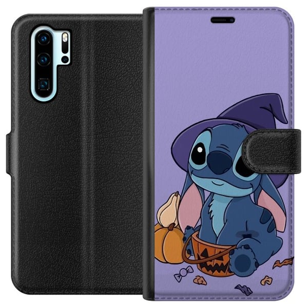 Yhteensopiva Lompakkokotelo Huawei P30 Pro Stitch noita