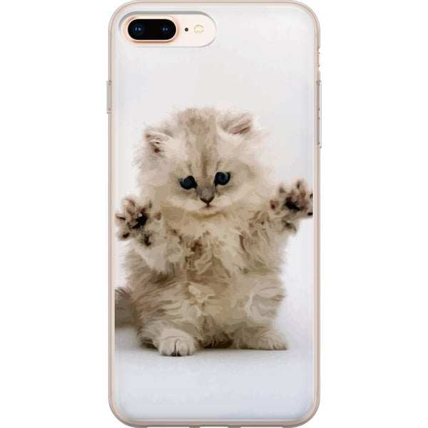 Yhteensopiva Puhelinkuori Apple iPhone 8 Plus Kissa Yhteensopiva Puhelinkuori Apple iPhone 8 Plus Kissa
