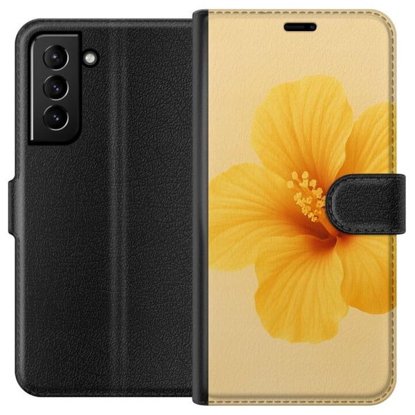Kompatibelt Lommeboketui til Samsung Galaxy S21+ 5G Lemon Zing Kompatibelt Lommeboketui til Samsung Galaxy S21+ 5G Lemon Zing