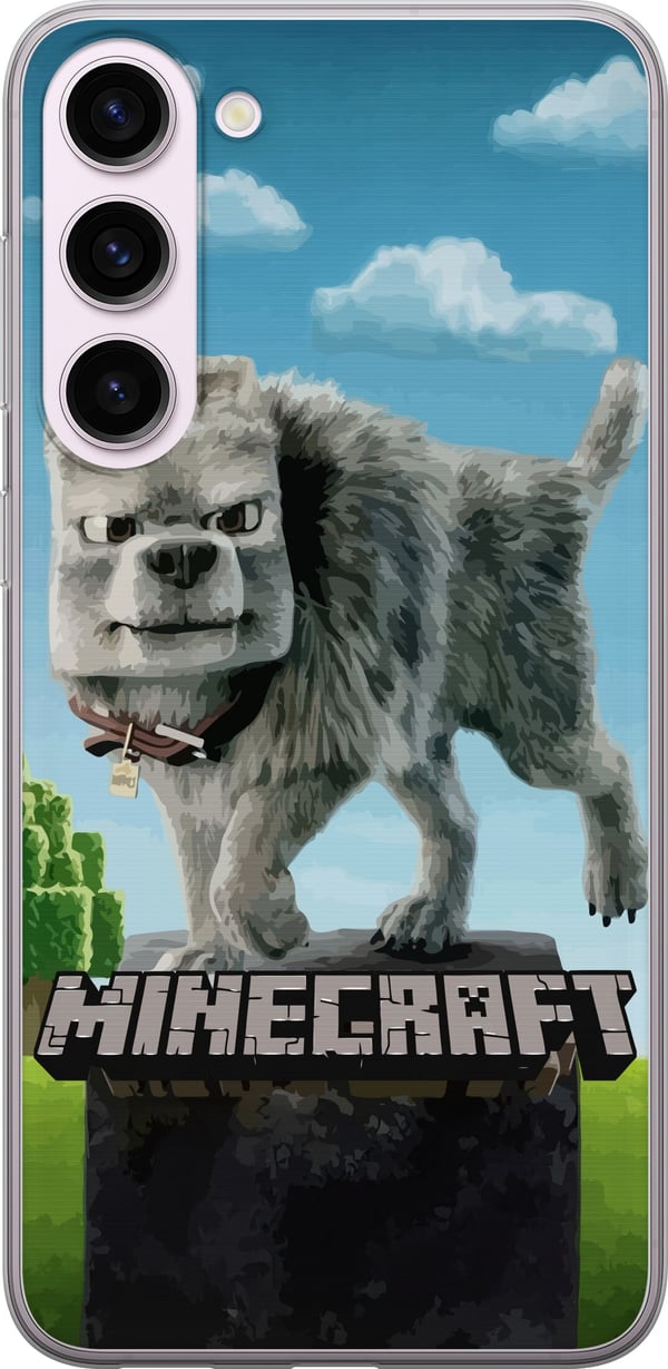 Kompatibelt Mobildeksel til Samsung Galaxy S23+ A Minecraft Movie