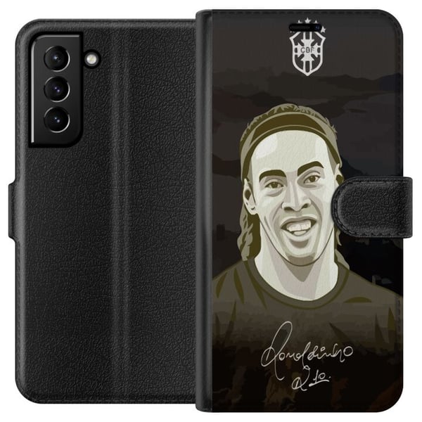 Kompatibelt Lommeboketui til Samsung Galaxy S21+ 5G Ronaldinho Kompatibelt Lommeboketui til Samsung Galaxy S21+ 5G Ronaldinho