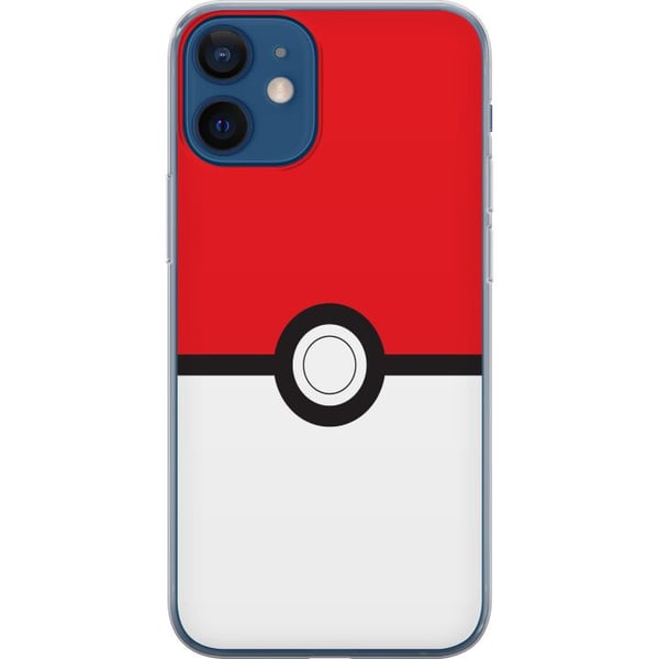 Kompatibel Mobilcover til Apple iPhone 12 Classic Ball retro-gamingdesign i ikonisk rød og hvid stil, perfekt til spilentusiaster og et nostalgisk lo Kompatibel Mobilcover til Apple iPhone 12 Classic Ball retro-gamingdesign i ikonisk rød og hvid stil, perfekt til spilentusiaster og et nostalgisk lo