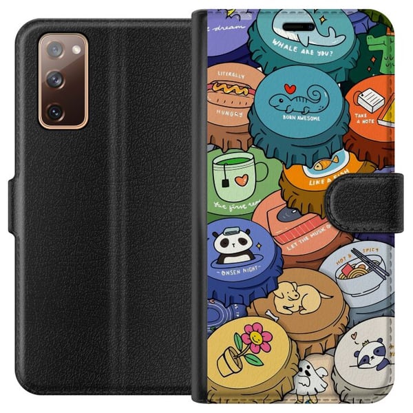 Kompatibelt Lommeboketui til Samsung Galaxy S20 FE Kawaii søte figurer anime manga-leketøy Kompatibelt Lommeboketui til Samsung Galaxy S20 FE Kawaii søte figurer anime manga-leketøy