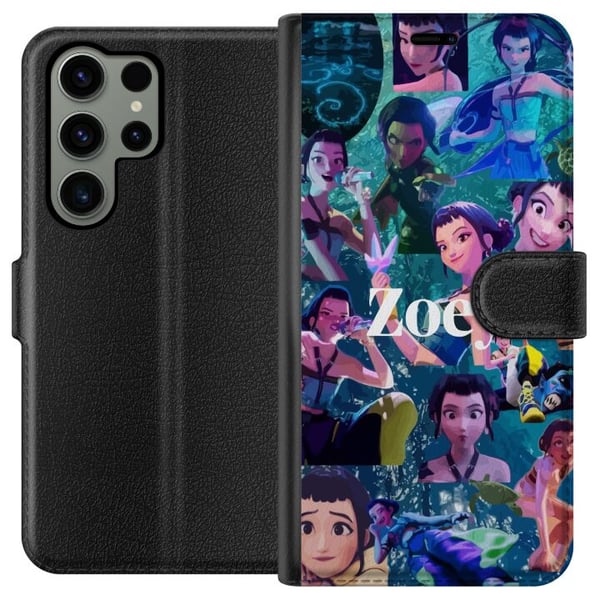 Kompatibelt Lommeboketui til Samsung Galaxy S23 Ultra Kpop Demonjegere Zoey Skog Kollasj Mystisk Aura Idol Kraft Glød Kompatibelt Lommeboketui til Samsung Galaxy S23 Ultra Kpop Demonjegere Zoey Skog Kollasj Mystisk Aura Idol Kraft Glød