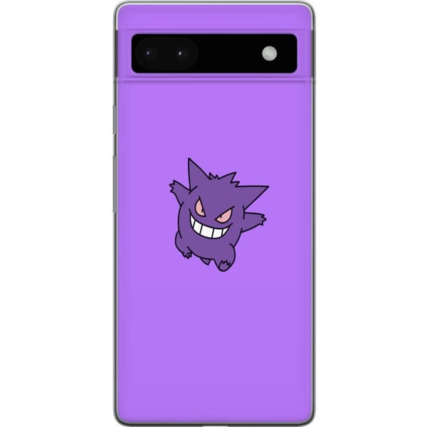 Yhteensopiva Puhelinkuori Google Pixel 6a Gengar Pokémon