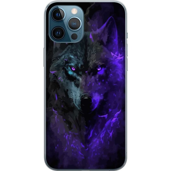 Yhteensopiva Puhelinkuori Apple iPhone 12 Pro Max Susihukka Violetti