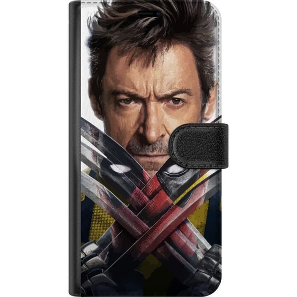 Kompatibelt Plånboksfodral till Apple iPhone 13 mini Deadpool & Wolverine