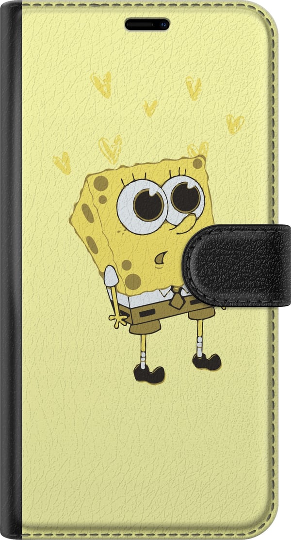 Kompatibelt Plånboksfodral till Samsung Galaxy S21 SpongeBob SquarePants