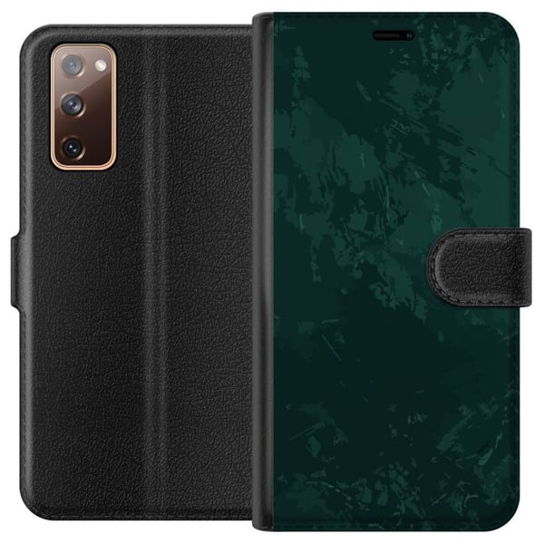 Kompatibelt Lommeboketui til Samsung Galaxy S20 FE Emerald Echo Kompatibelt Lommeboketui til Samsung Galaxy S20 FE Emerald Echo