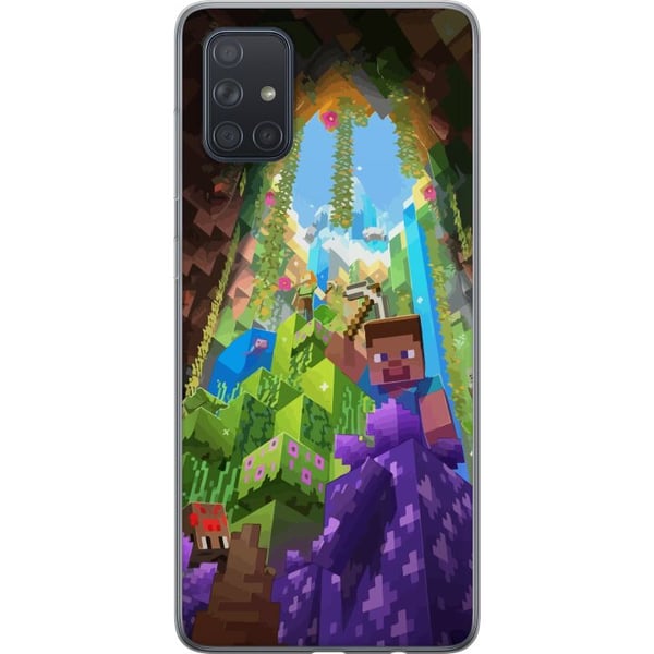 Kompatibel Mobilcover til Samsung Galaxy A71 Minecraft