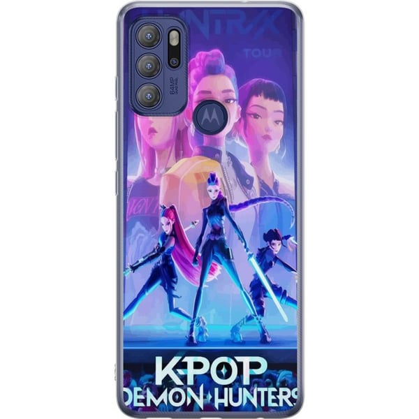 Kompatibel Mobilcover til Motorola Moto G60S Dukke KPop Demon Hunters animekarakter