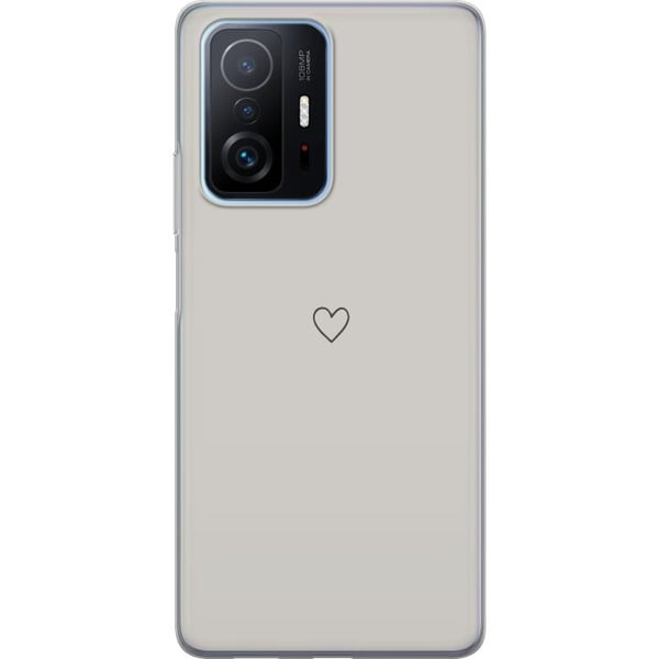 Kompatibel Mobilcover til Xiaomi 11T Pro Hjerte Kompatibel Mobilcover til Xiaomi 11T Pro Hjerte