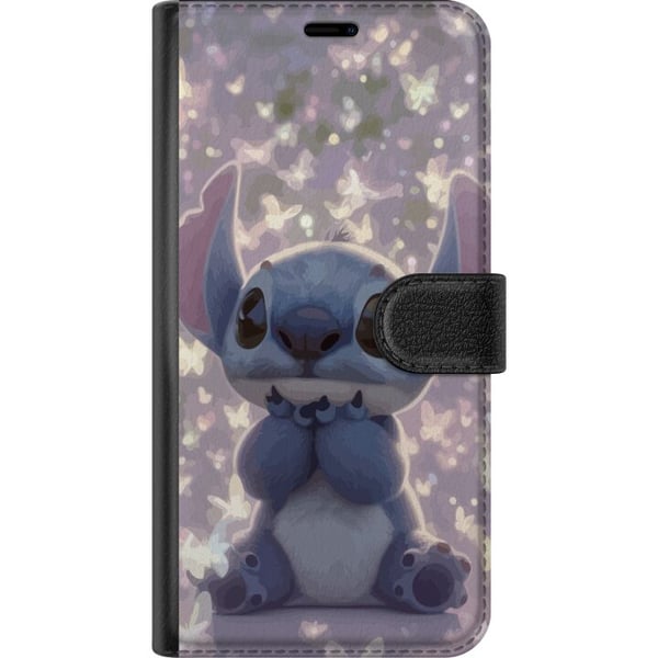 Kompatibel Tegnebogsetui til Apple iPhone 13 mini Stitch med sommerfugle sød Disney kawaii blå rumvæsen sommerfugle magisk pastel drømmende motiv pla