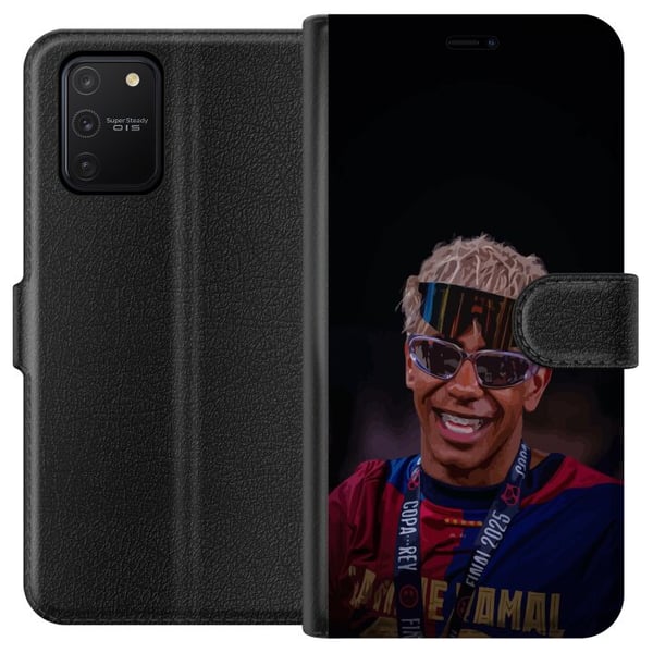 Kompatibelt Lommeboketui til Samsung Galaxy S10 Lite Lamine Yamal mobildeksel i stilrent sportsdesign Kompatibelt Lommeboketui til Samsung Galaxy S10 Lite Lamine Yamal mobildeksel i stilrent sportsdesign