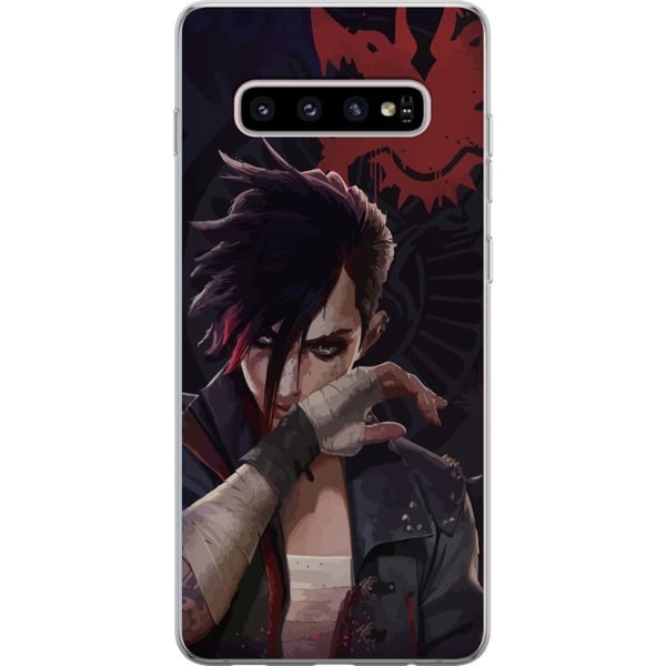 Kompatibelt Mobilskal till Samsung Galaxy S10+ Arcane, League of Legends