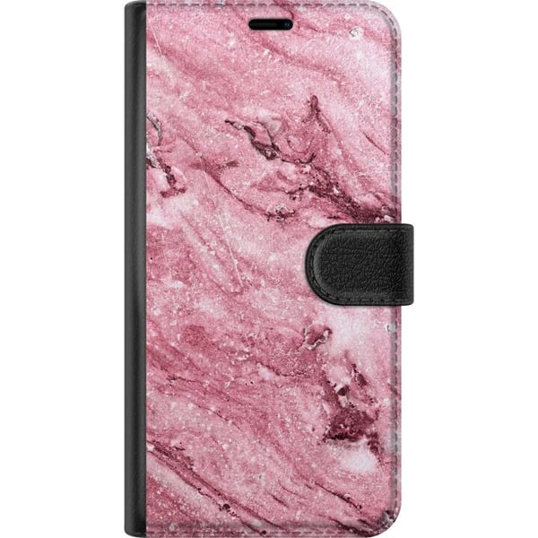 Kompatibelt Plånboksfodral till Samsung Galaxy A20e Rosa