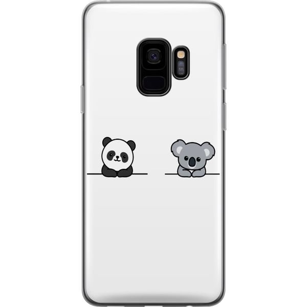 Kompatibelt Mobilskal till Samsung Galaxy S9 Panda Koala Kompatibelt Mobilskal till Samsung Galaxy S9 Panda Koala