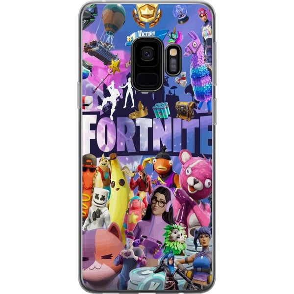 Kompatibelt Mobilskal till Samsung Galaxy S9 Fortnite Grupp Kompatibelt Mobilskal till Samsung Galaxy S9 Fortnite Grupp