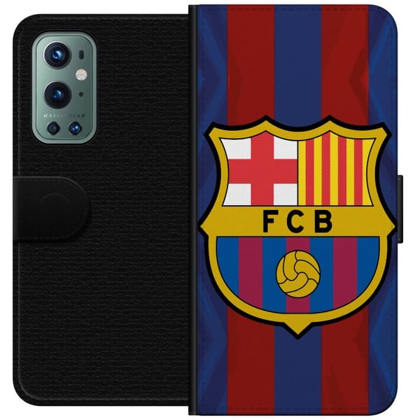 Kompatibelt Lommeboketui til OnePlus 9 Pro FCB Barcelona