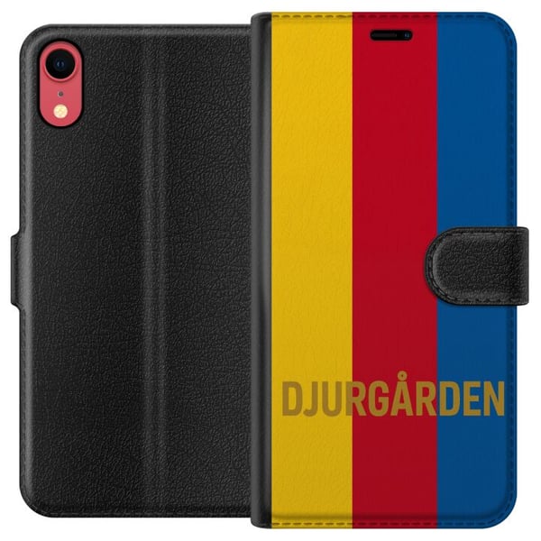Kompatibelt Lommeboketui til Apple iPhone XR Djurgården – fotball