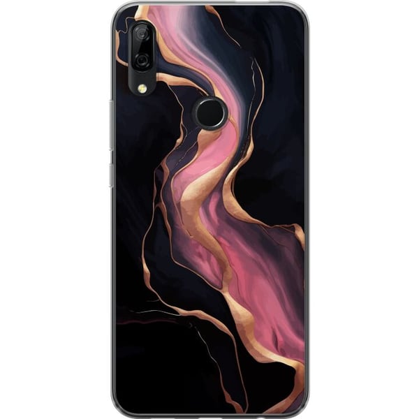 Kompatibel Mobilcover til Huawei P Smart Z Marmormønster luksusdesignsten
