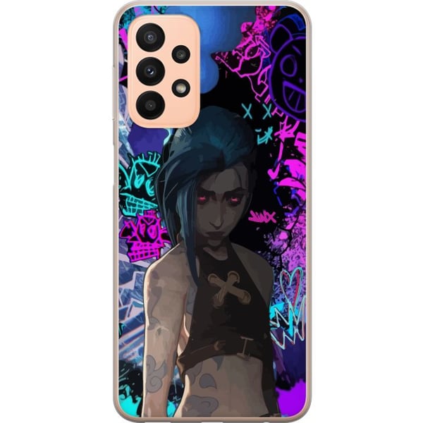 Yhteensopiva Puhelinkuori Samsung Galaxy A23 Arcane, League of Legends