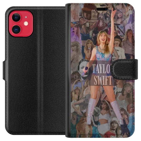 Kompatibel Tegnebogsetui til Apple iPhone 11 Taylor Swift Kompatibel Tegnebogsetui til Apple iPhone 11 Taylor Swift