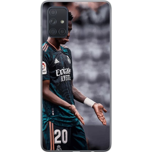 Kompatibelt Mobildeksel til Samsung Galaxy A71 Vinicius Junior, brasiliansk fotballstjerne Kompatibelt Mobildeksel til Samsung Galaxy A71 Vinicius Junior, brasiliansk fotballstjerne