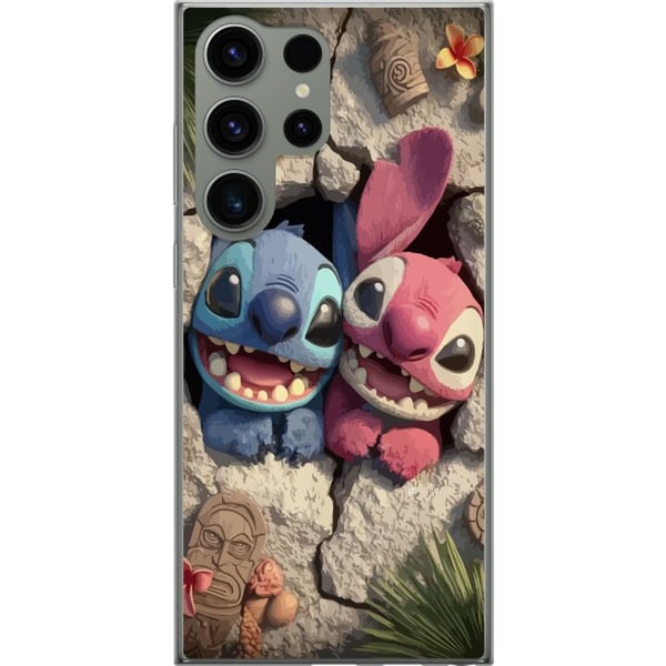 Kompatibel Mobilcover til Samsung Galaxy S23 Ultra Stitch Angel Lilo & Stitch Motiv Disney Kärlek Seriefigur Kompatibel Mobilcover til Samsung Galaxy S23 Ultra Stitch Angel Lilo & Stitch Motiv Disney Kärlek Seriefigur