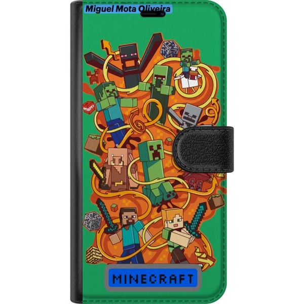 Kompatibelt Plånboksfodral till Samsung Galaxy A20e Minecraft