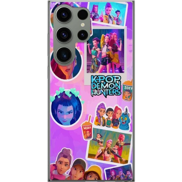 Kompatibel Mobilcover til Samsung Galaxy S23 Ultra KPop Demon Hunters kawaii samlerfigur Kompatibel Mobilcover til Samsung Galaxy S23 Ultra KPop Demon Hunters kawaii samlerfigur