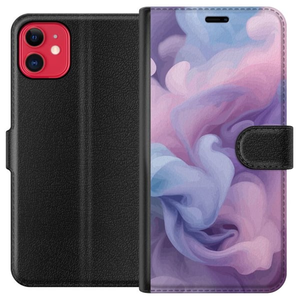 Kompatibel Tegnebogsetui til Apple iPhone 11 Himmlige forekomster Kompatibel Tegnebogsetui til Apple iPhone 11 Himmlige forekomster