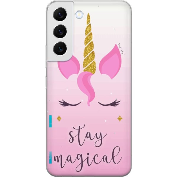 Kompatibelt Mobilskal till Samsung Galaxy S22 5G Unicorn Face