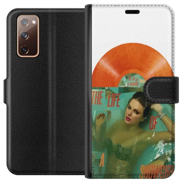 Kompatibelt Lommeboketui til Samsung Galaxy S20 FE Taylor Swift The Life of a Showgirl – Rosa popdiva i glitter og glam Kompatibelt Lommeboketui til Samsung Galaxy S20 FE Taylor Swift The Life of a Showgirl – Rosa popdiva i glitter og glam
